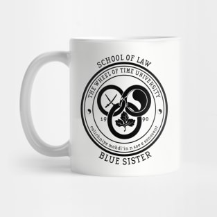 The Wheel of Time University - School of Law (Blue Sister) Mug